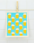 Beer Mugs Swedish Dishcloth