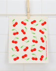 Cherries Swedish Dishcloth