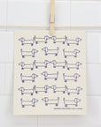 Dachshunds Swedish Dishcloth