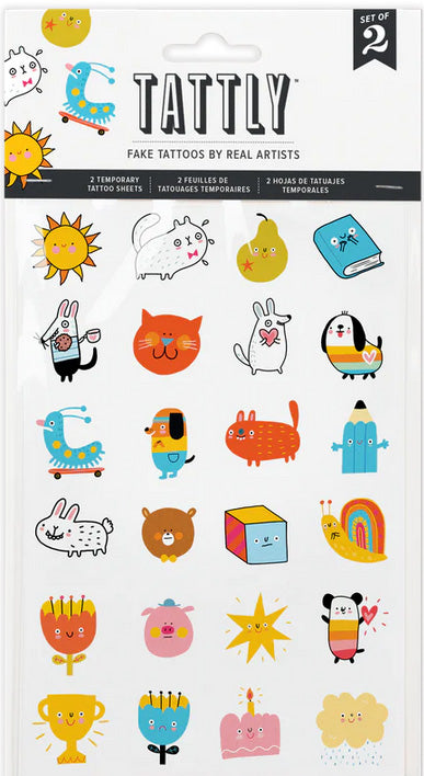Tattly Tattoo Sheet