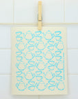 Teacups Swedish Dishcloth