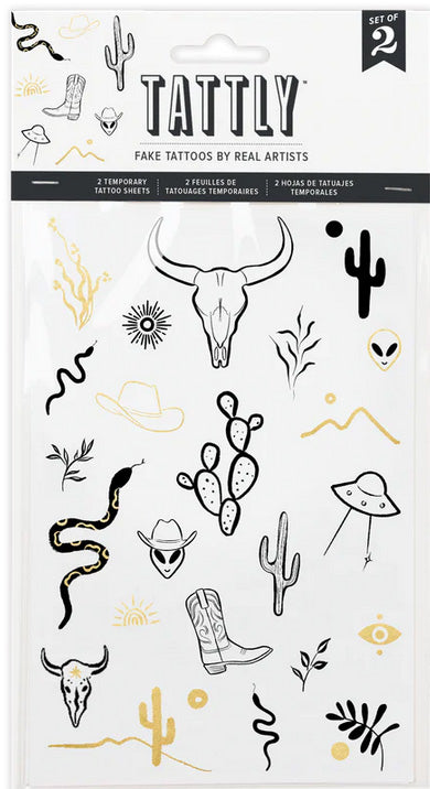 Tattly Tattoo Sheet