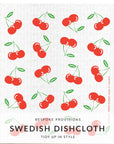 Cherries Swedish Dishcloth - BESPOKE PROVISIONS