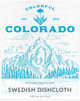 Colorado Swedish Dishcloth - BESPOKE PROVISIONS