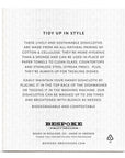 Back of Swedish Dishcloth package showing product description - BESPOKE PROVISIONS