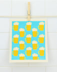Beer Mugs Swedish Dishcloth
