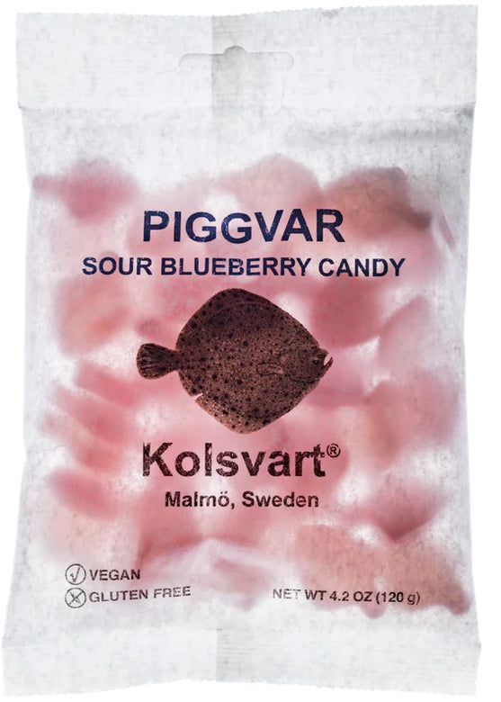 Sour Blueberry Swedish Fish - PIGGVAR by Kolsvart
