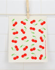 Cherries Swedish Dishcloth
