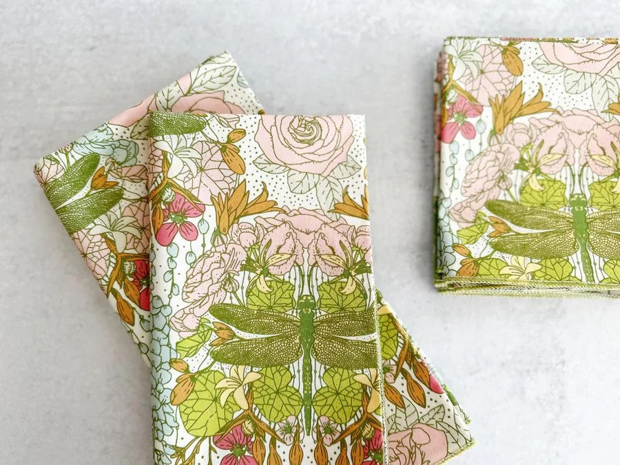 Dot and Army Cloth Napkins - Thumbnail 3
