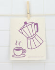 Coffee Swedish Dishcloth