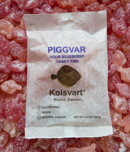 Sour Blueberry Swedish Fish - PIGGVAR by Kolsvart