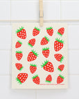Strawberries Swedish Dishcloth