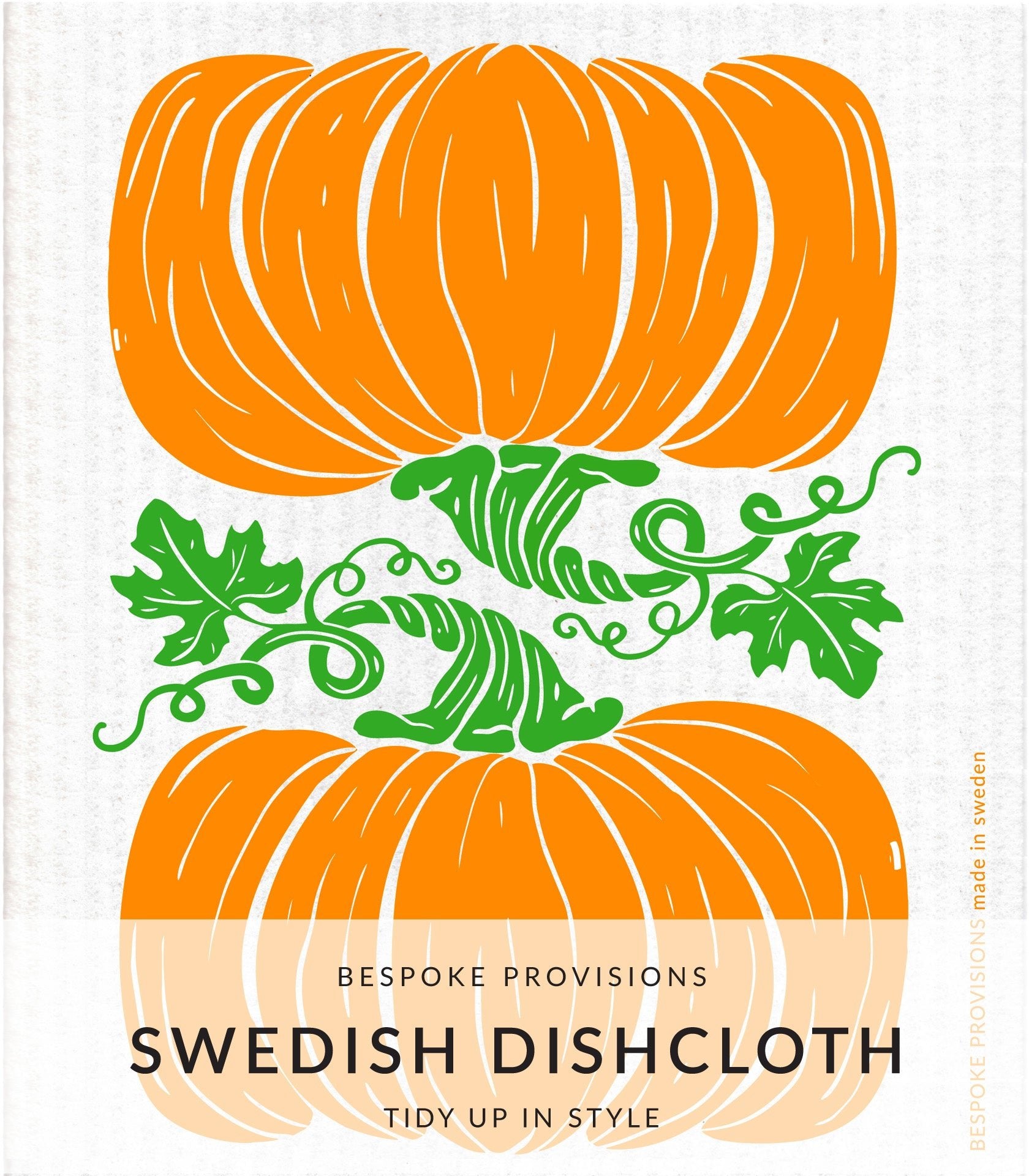 Pumpkins Swedish Dishcloth - BESPOKE PROVISIONS