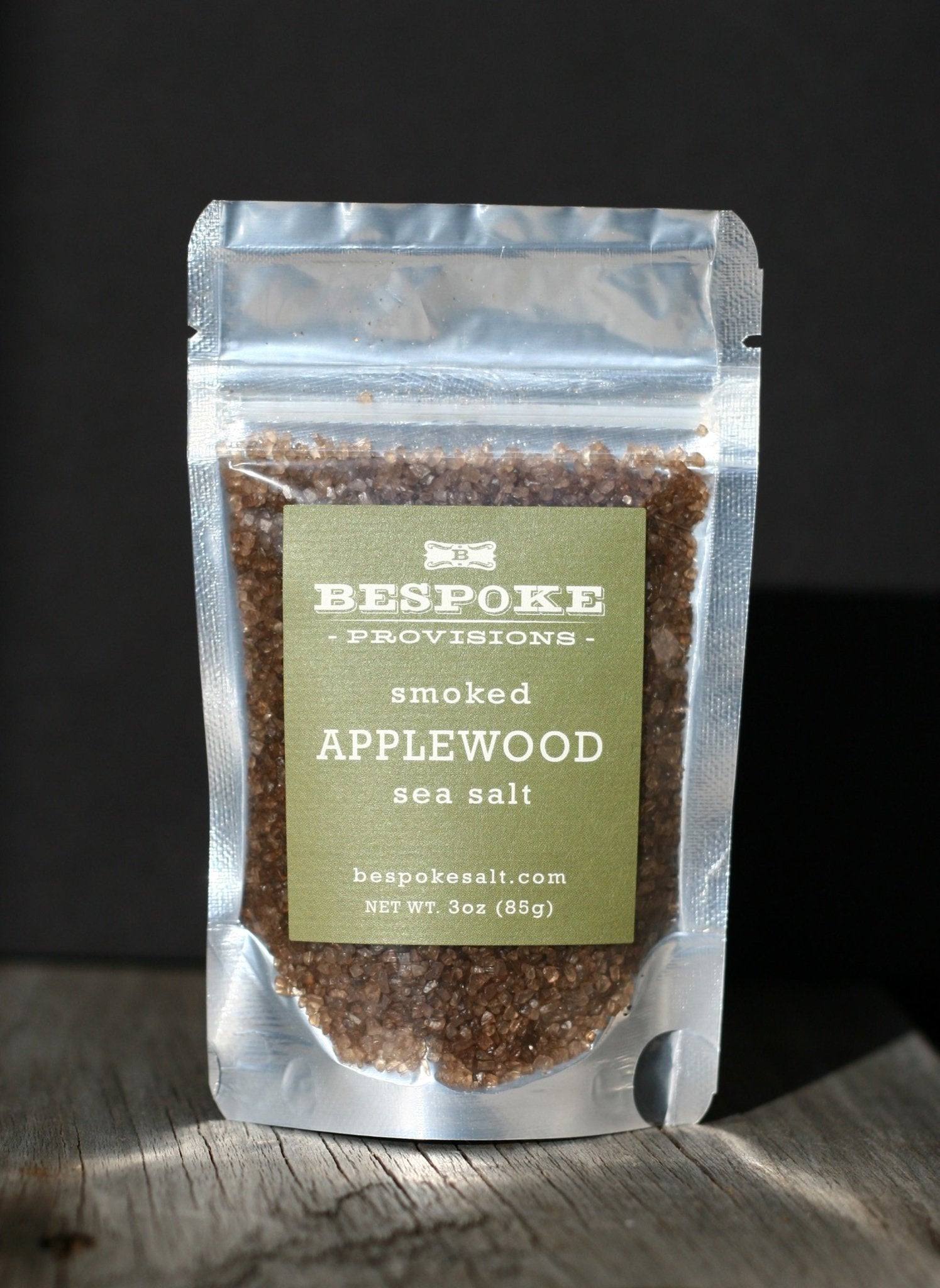 Applewood Smoked Sea Salt - BESPOKE PROVISIONS