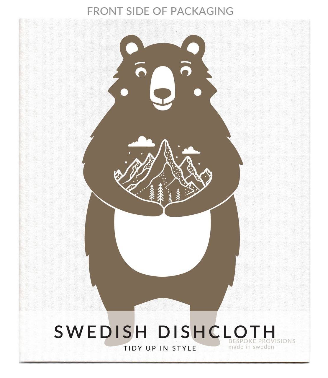 Bear Swedish Dishcloth - BESPOKE PROVISIONS