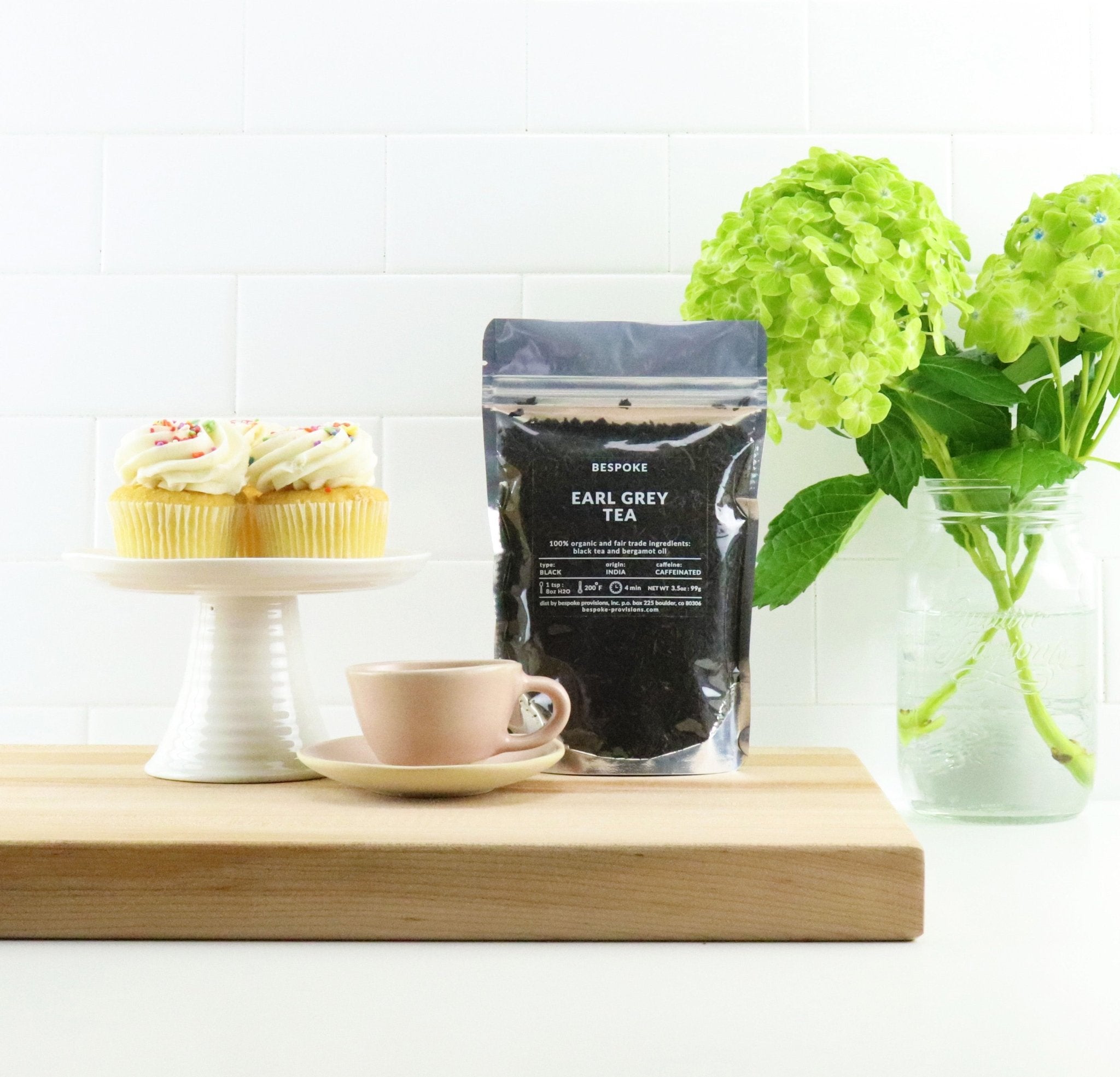 Earl Grey Tea - BESPOKE PROVISIONS - 3.5 oz Loose Leaf