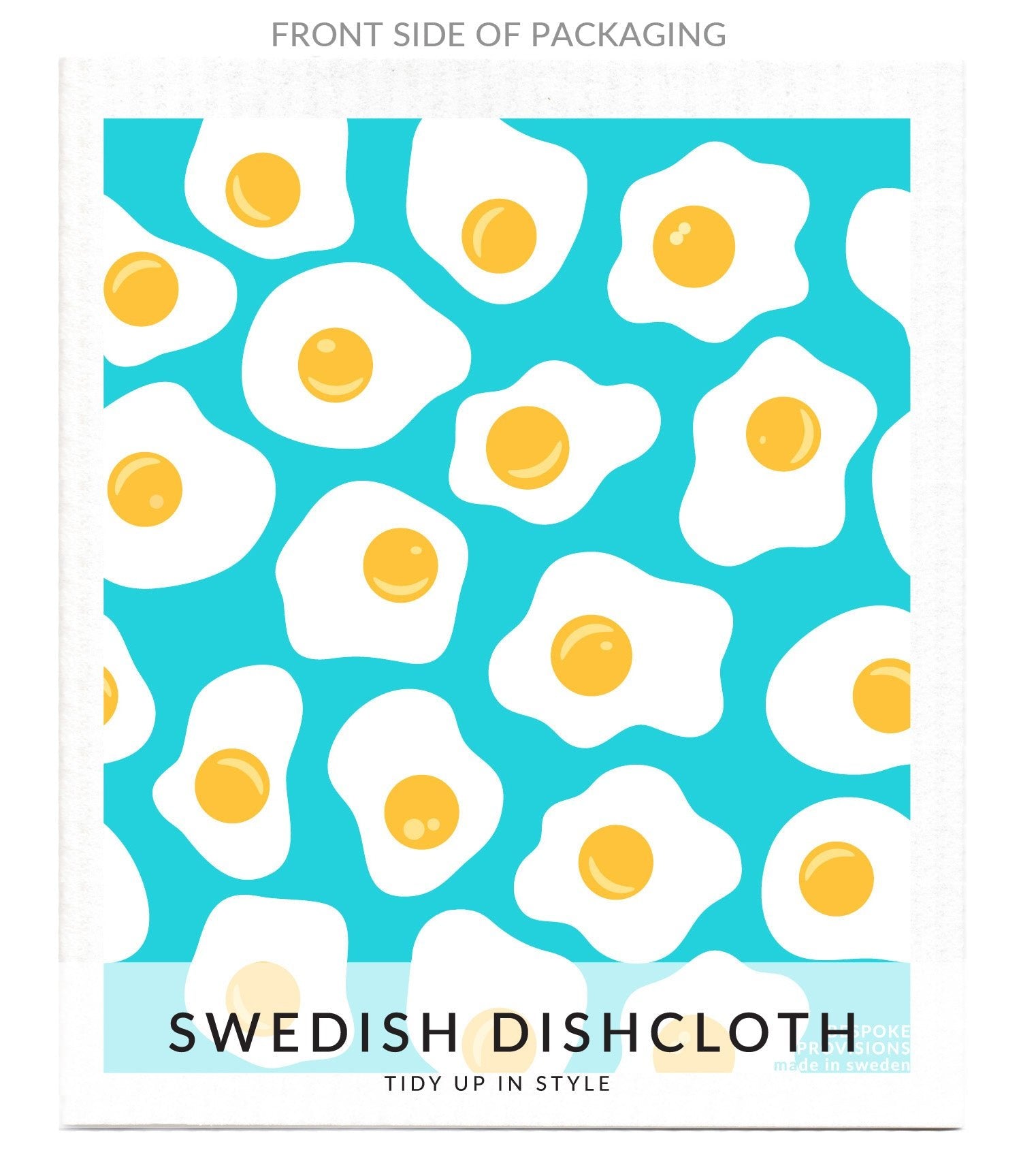 Eggs Swedish Dishcloth - BESPOKE PROVISIONS