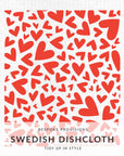 Hearts Swedish Dishcloth - BESPOKE PROVISIONS