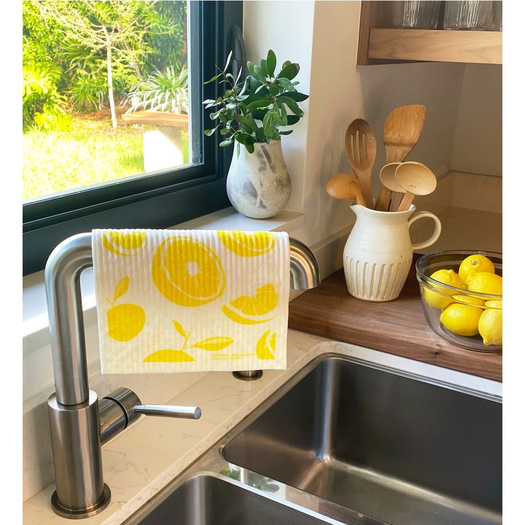 Lemons Swedish Dishcloth - BESPOKE PROVISIONS