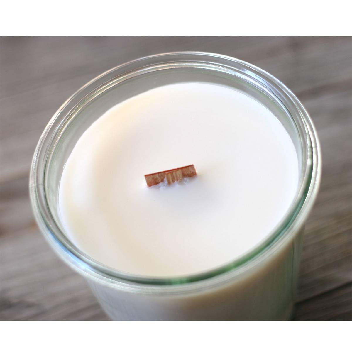 Oak Barrel Cider Wood Wick Candle - BESPOKE PROVISIONS