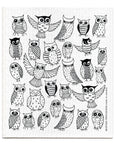 Owls Swedish Dishcloth - BESPOKE PROVISIONS