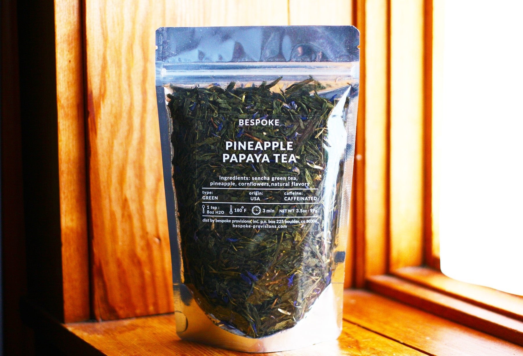 Pineapple Papaya Green Tea - BESPOKE PROVISIONS