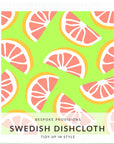 Pink Grapefruit Swedish Dishcloth - BESPOKE PROVISIONS