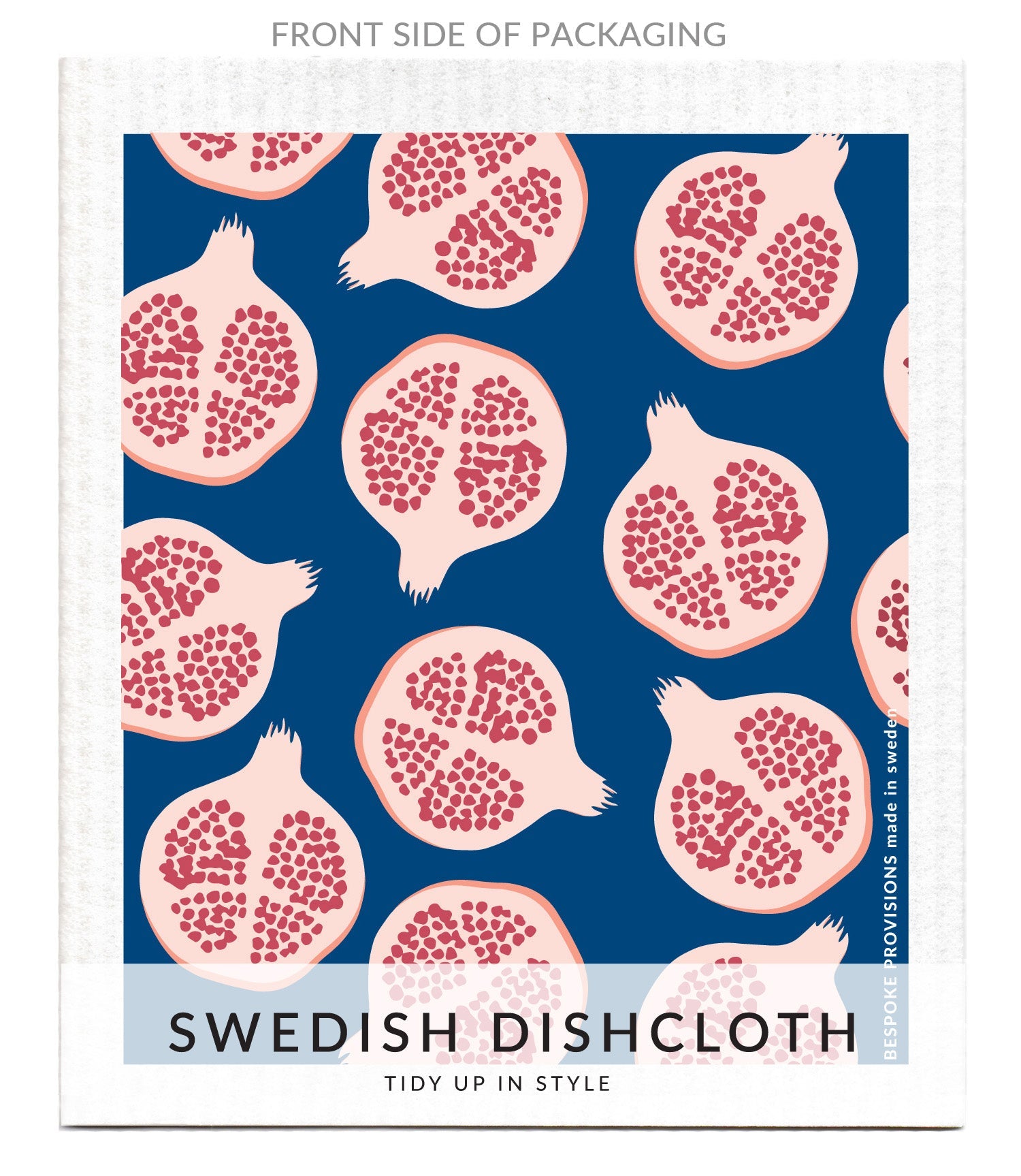 Pomegranates Swedish Dishcloth - BESPOKE PROVISIONS