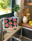 Pomegranates Swedish Dishcloth - BESPOKE PROVISIONS