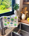 Potted Plants Swedish Dishcloth - BESPOKE PROVISIONS