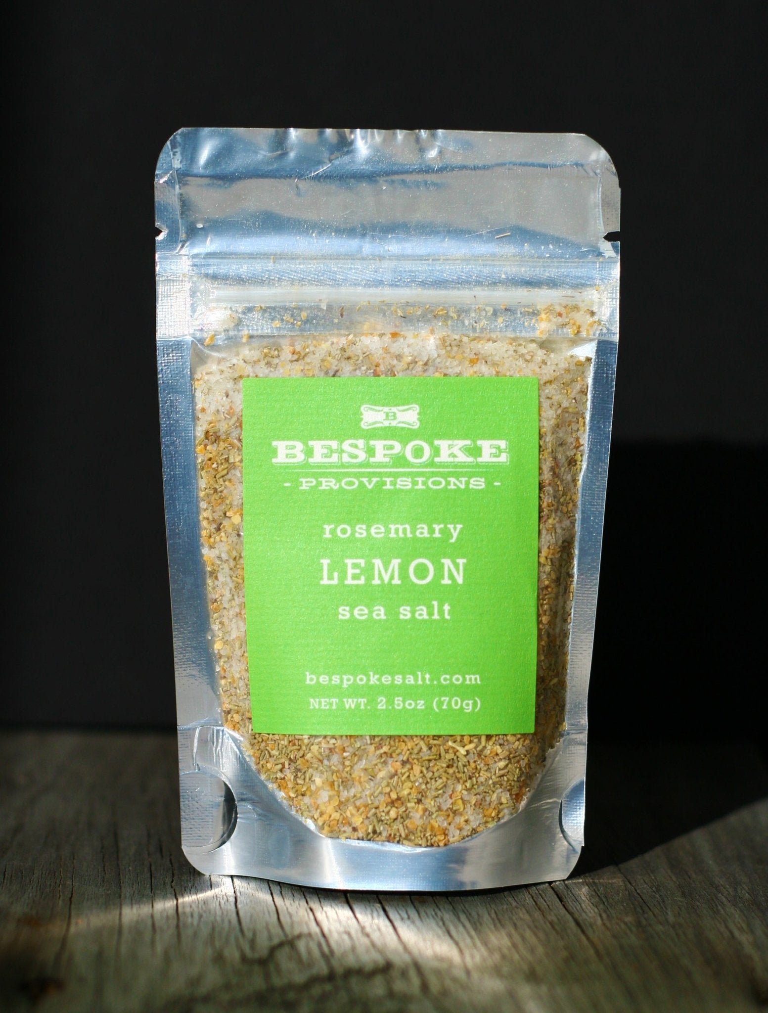 Rosemary &amp; Lemon Sea Salt - BESPOKE PROVISIONS