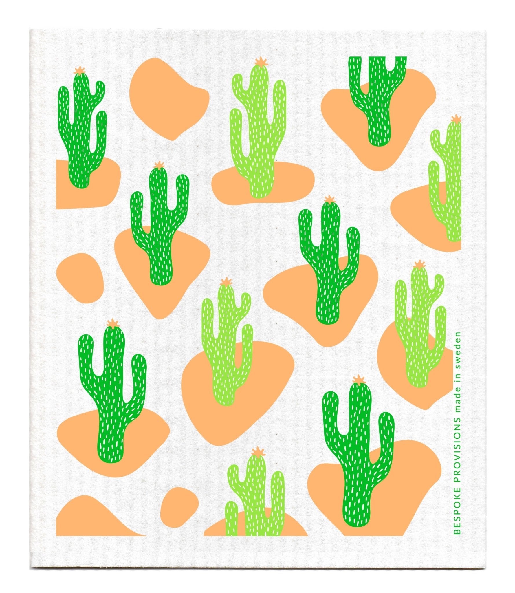 Tall Cactus Swedish Dishcloth - BESPOKE PROVISIONS