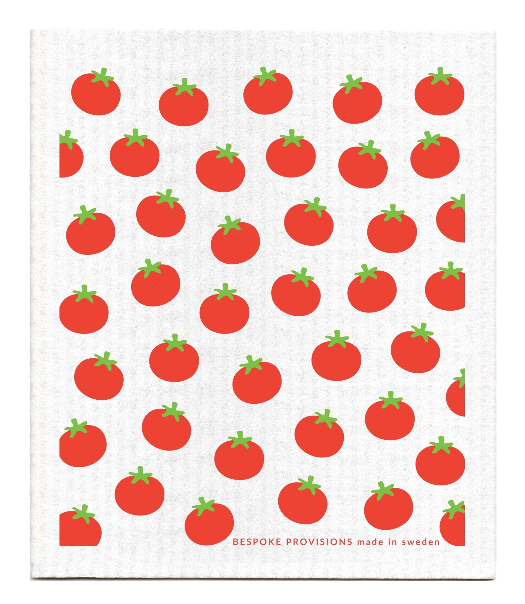 Tomatoes Swedish Dishcloth - BESPOKE PROVISIONS