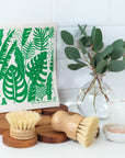 Tropical Leaves Swedish Dishcloth - BESPOKE PROVISIONS