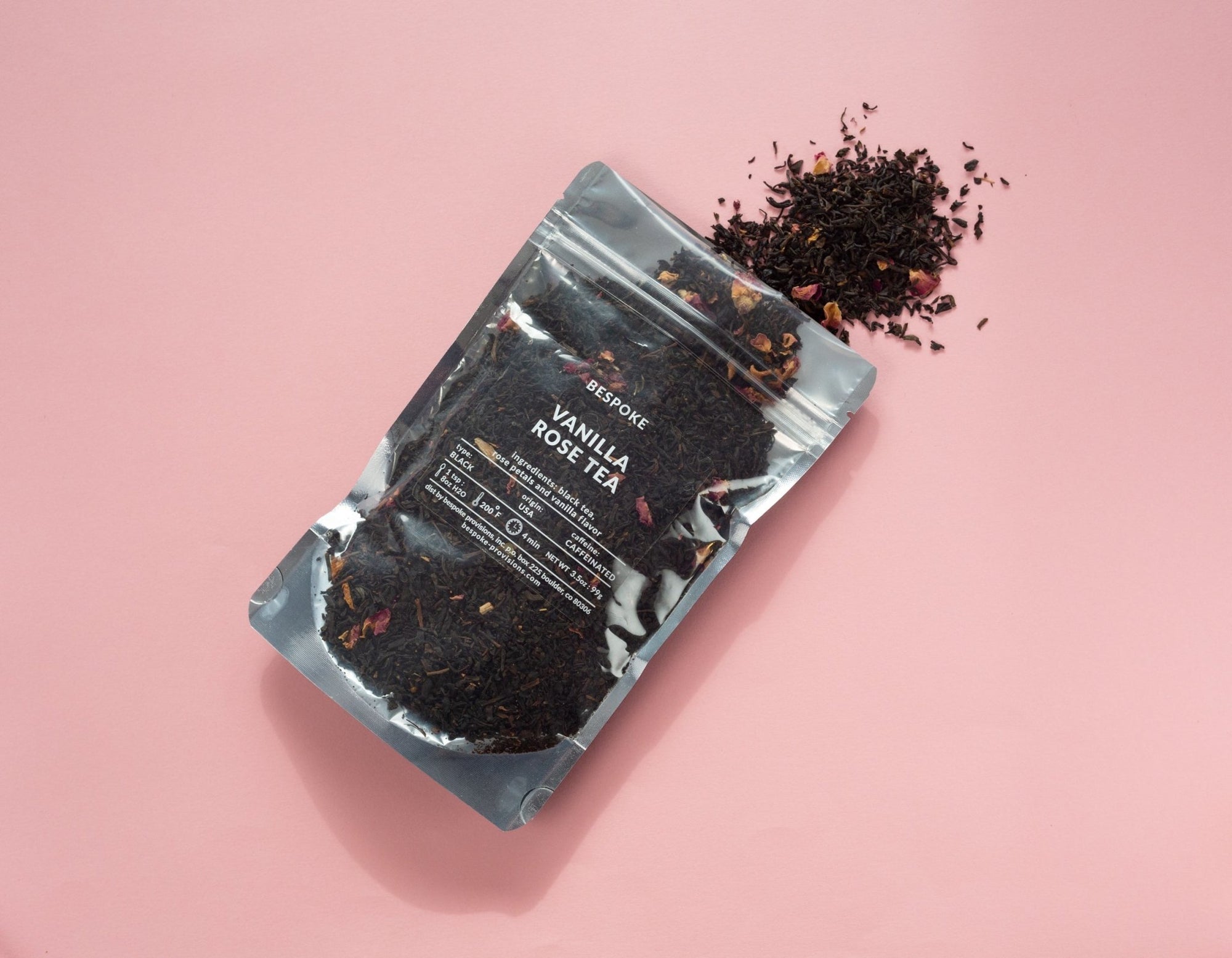 Vanilla Rose Black Tea - BESPOKE PROVISIONS