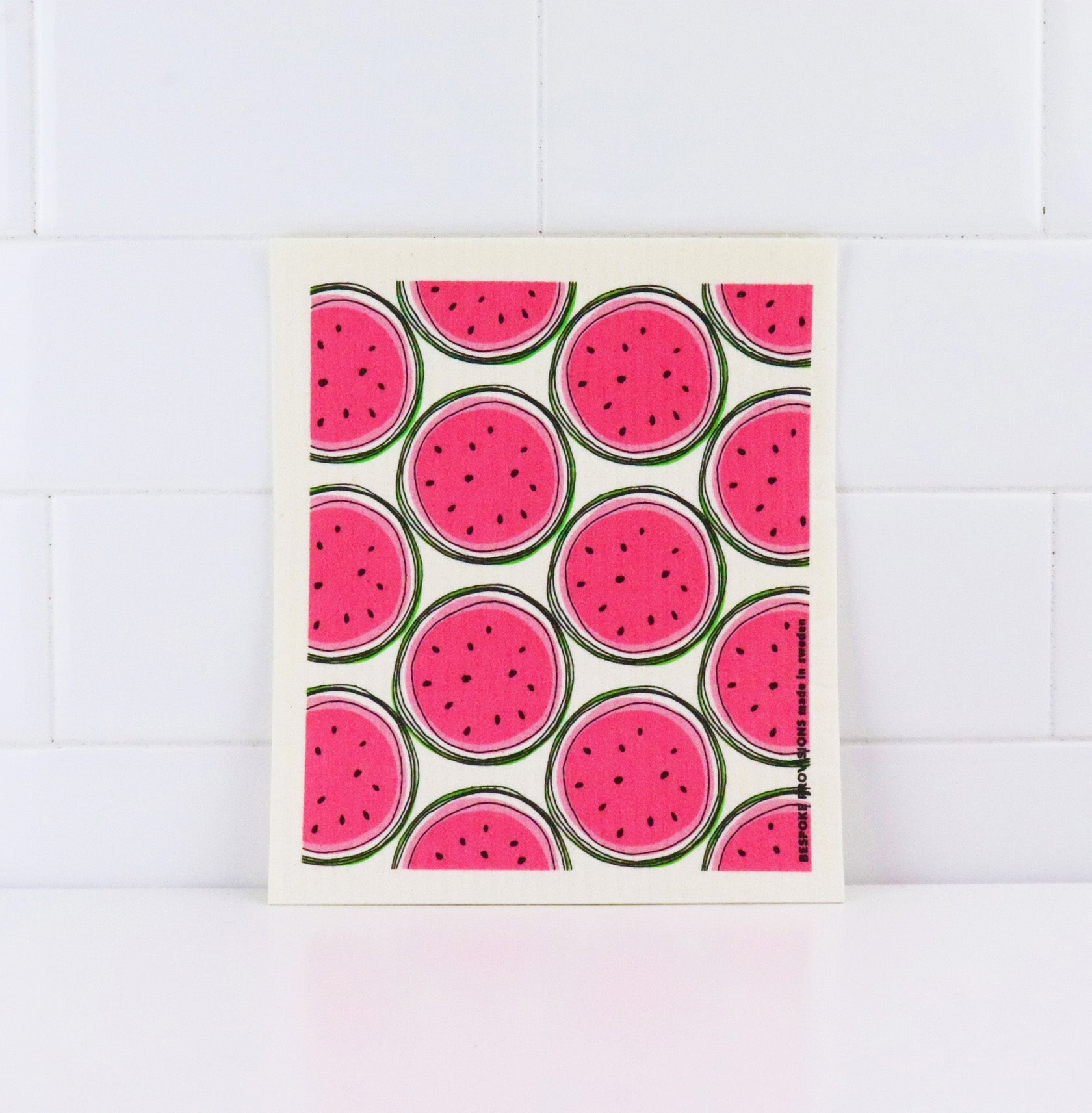 Watermelon Swedish Dishcloth - BESPOKE PROVISIONS